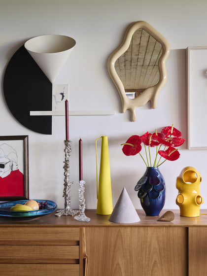 Westwing Lámpara De Mesa Pequeña Artesanal Bulle