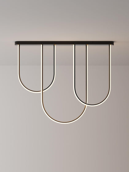 Westwing Lámpara De Techo Grande LED Ivar