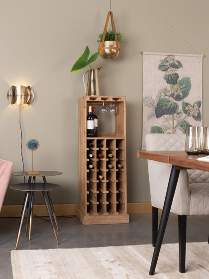 Westwing Licorera En Madera De Roble Claude