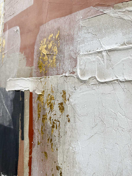 Westwing Lienzo Pintado A Mano Abstract Seven