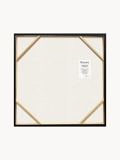 Westwing Lienzo Pintado A Mano Black Lines