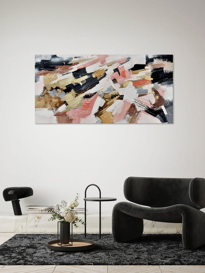 Westwing Lienzo Pintado A Mano Pensieri E Colori