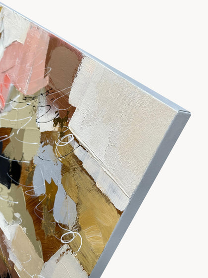 Westwing Lienzo Pintado A Mano Pensieri E Colori
