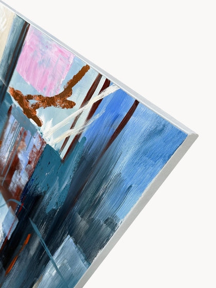 Westwing Lienzo Pintado A Mano Pittura Astratta