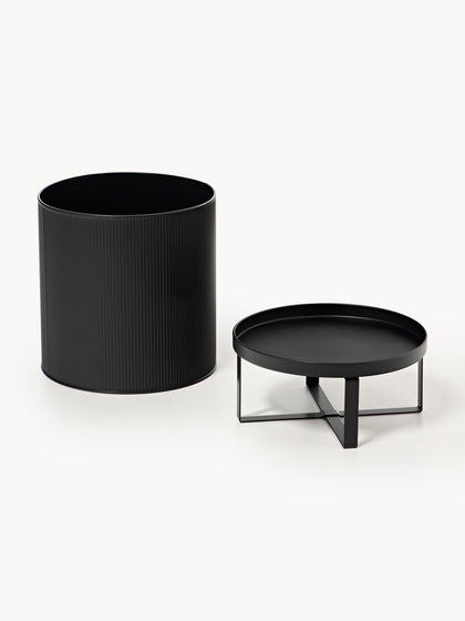 Westwing Maceta Con Superficie Estriada Bau 38 Cm