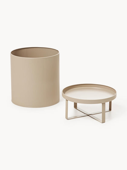 Westwing Maceta Con Superficie Estriada Bau 38 Cm