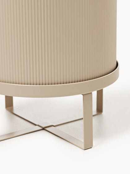 Westwing Maceta Con Superficie Estriada Bau 38 Cm