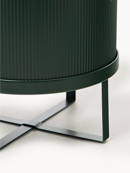 Westwing Maceta Con Superficie Estriada Bau 38 Cm