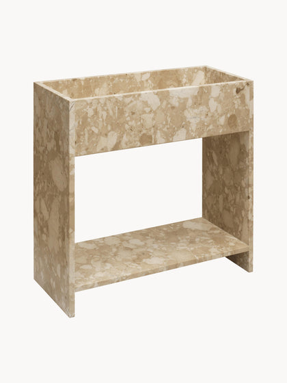 Westwing Macetero de mármol Plant Box