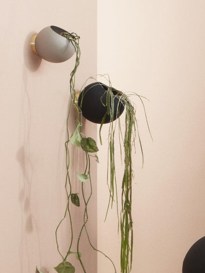 Westwing Macetero De Metal De Pared Globe
