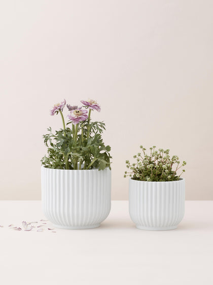 Westwing Macetero De Porcelana Lyngby 11 cm
