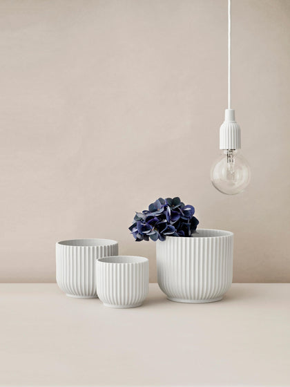 Westwing Macetero De Porcelana Lyngby 16 cm