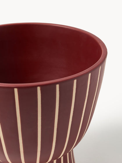 Westwing Macetero Pintado A Mano Elio 23 Cm