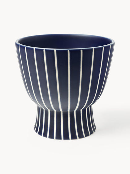 Westwing Macetero pintado a mano Elio 23 cm