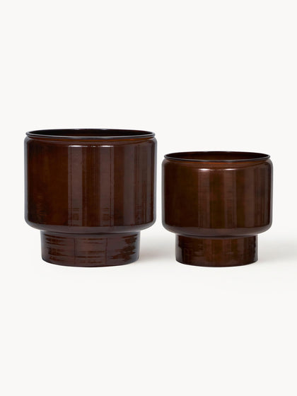 Westwing Maceteros artesanales Oasis 2 uds