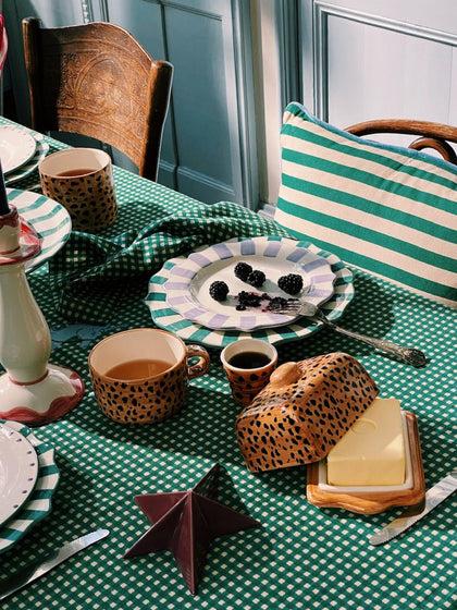 Westwing Mantequera Pintada A Mano Leopard
