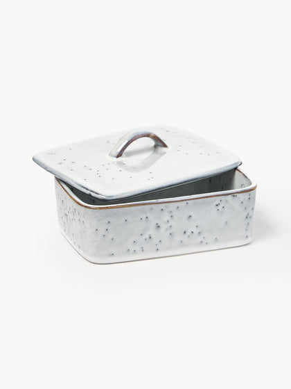 Westwing Mantequillera Artesanal Nordic Sand