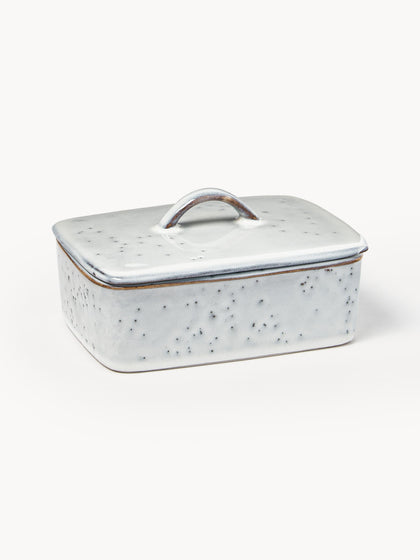 Westwing Mantequillera artesanal Nordic Sand