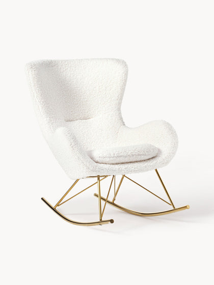 Westwing Mecedora de borreguillo Wing