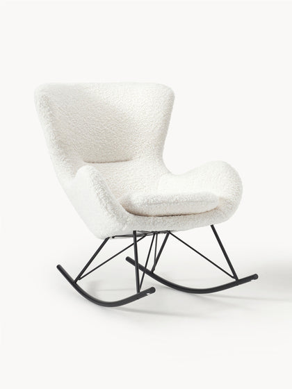 Westwing Mecedora de borreguillo Wing