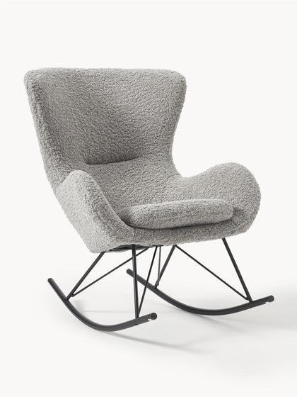 Westwing Mecedora de borreguillo Wing