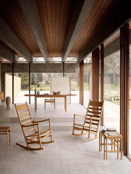 Westwing Mecedora De Madera De Roble CH45