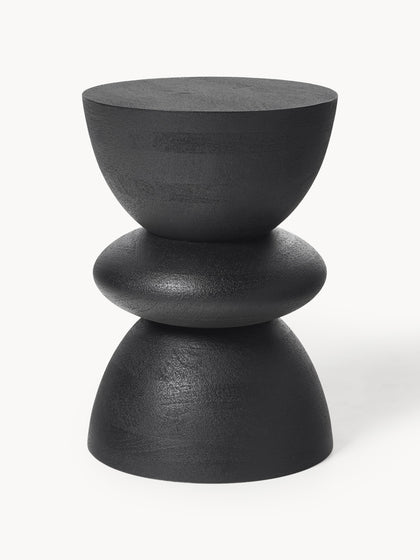 Westwing Mesa auxiliar de madera de mango Benno