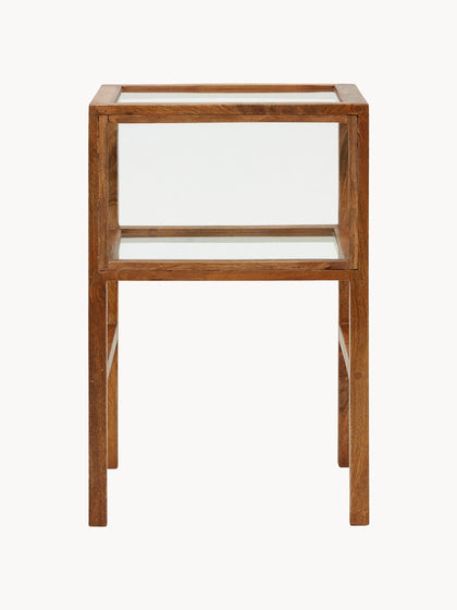 Westwing Mesa Auxiliar De Madera De Mango Montre