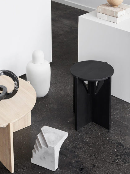 Westwing Mesa Auxiliar De Madera De Roble Future