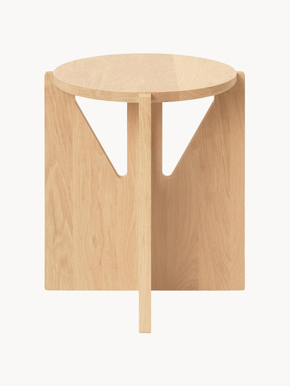 Westwing Mesa Auxiliar De Madera De Roble Future