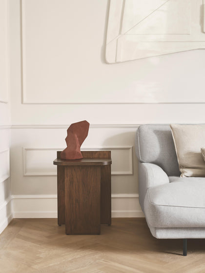 Westwing Mesa Auxiliar De Madera De Roble Ismo