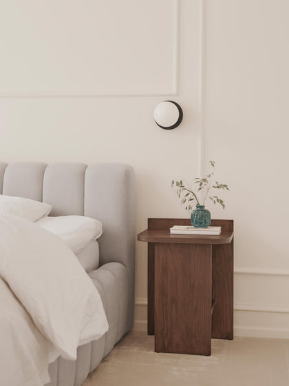 Westwing Mesa Auxiliar De Madera De Roble Ismo