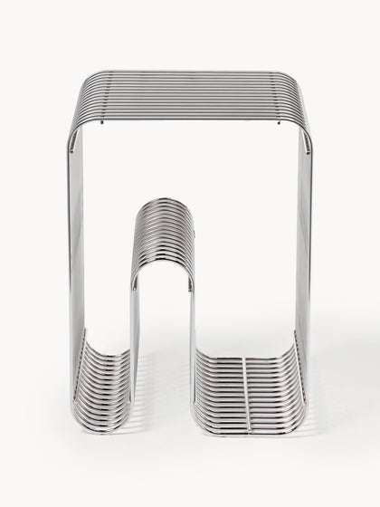 Westwing Mesa Auxiliar De Metal Curva