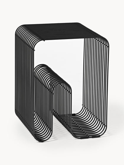 Westwing Mesa Auxiliar De Metal Curva