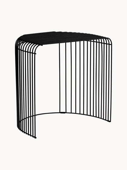 Westwing Mesa auxiliar de metal Curva