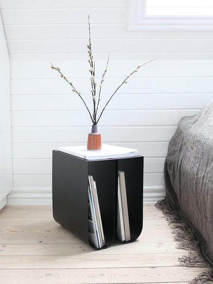 Westwing Mesa Auxiliar De Metal Curved