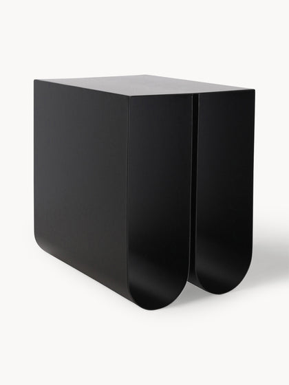 Westwing Mesa auxiliar de metal Curved