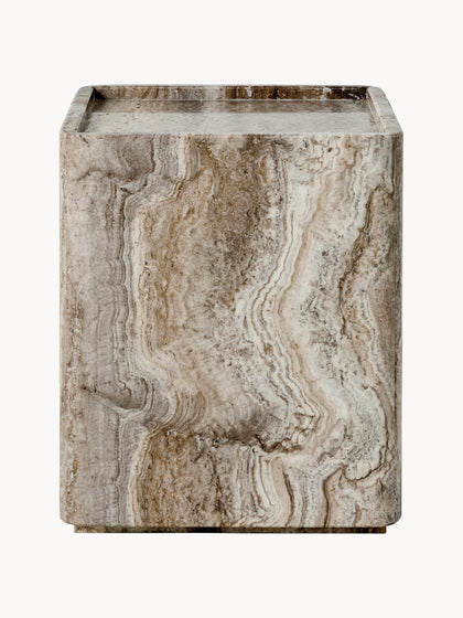 Westwing Mesa Auxiliar De Travertino Pietra