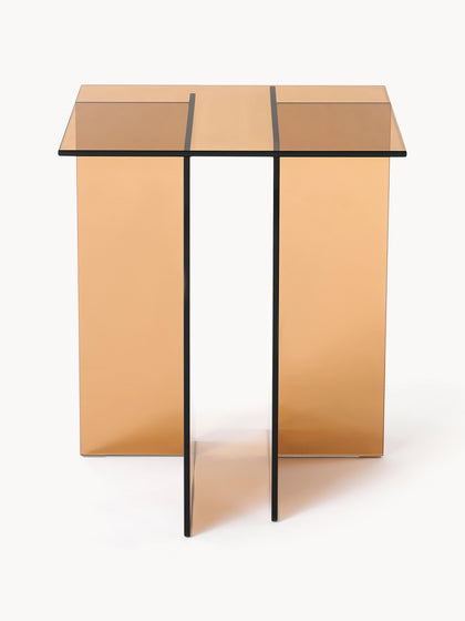 Westwing Mesa Auxiliar De Vidrio Anouk