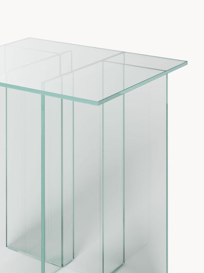 Westwing Mesa Auxiliar De Vidrio Anouk