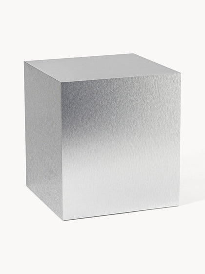 Westwing Mesa auxiliar en look metálico Lesley