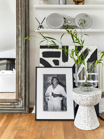 Westwing Mesa Auxiliar En Terrazo Lars