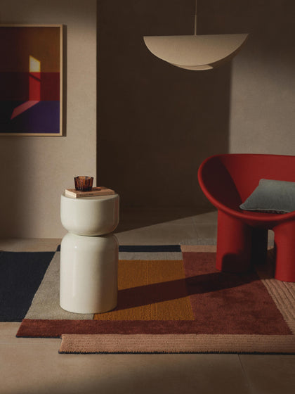 Westwing Mesa Auxiliar Redonda Amina