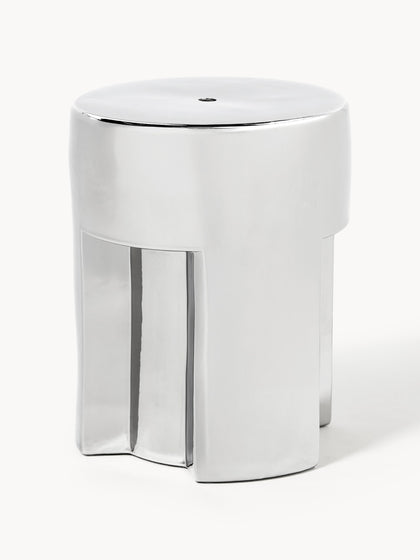 Westwing Mesa Auxiliar Redonda Argent