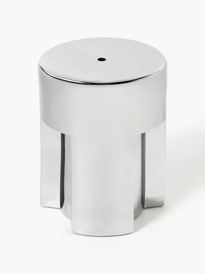 Westwing Mesa Auxiliar Redonda Argent