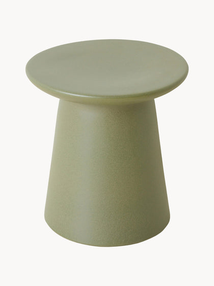 Westwing Mesa Auxiliar Redonda Artesanal Dustan