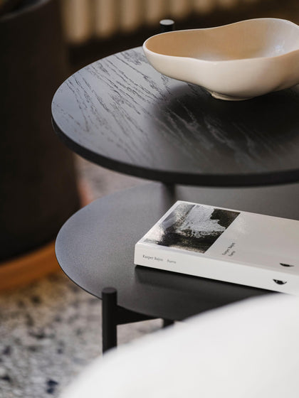 Westwing Mesa Auxiliar Redonda De Madera Tu