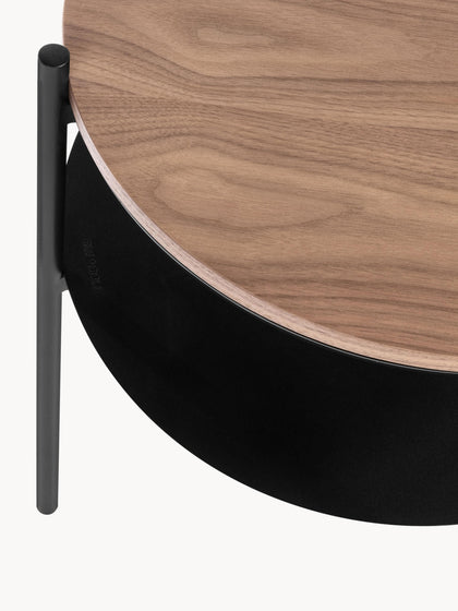 Westwing Mesa Auxiliar Redonda De Madera Tu