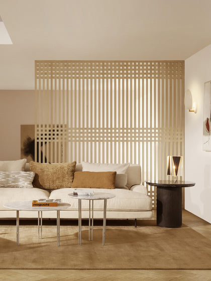 Westwing Mesa Auxiliar Redonda De Mármol IOI