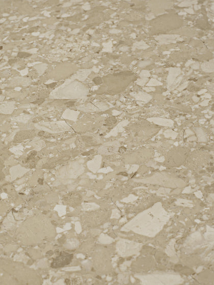 Westwing Mesa Auxiliar Redonda De Mármol Taula